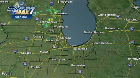 Chicago Weather Isolated Showers Possible Until 2 Pm Saturday Abc7