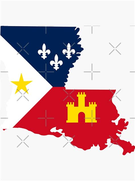 Acadiana Sticker By Embreaux Redbubble