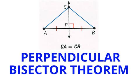 Perpendicular Bisector Theorem Std 9th Geometry Chapter 3