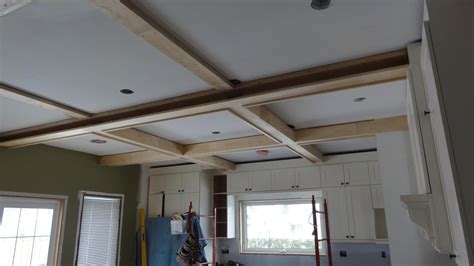 8 Ft Ceiling With Beams Shelly Lighting