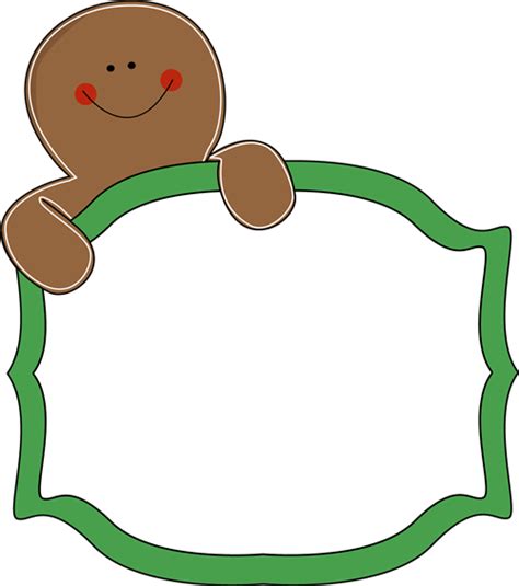 Polish your personal project or design with these christmas cookie transparent png images, make it even more personalized and more attractive. Gingerbread Man Sign Clip Art - Gingerbread Man Sign Image