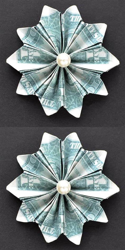 My Money Flower Lei Dollar Origami For Graduation Tutorial Diy By