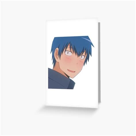 Ryuuji Takasu Toradora Greeting Card For Sale By Kawaiicrossing