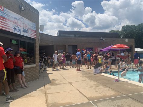 Jcc Celebrates The Fourth Of July With A Pool Party Baltimore Jewish