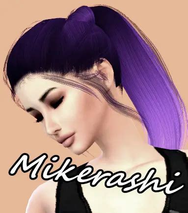 Sims Hairs Mikerashi Leahlillith S Everlast Hair Retextured