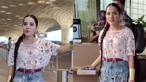 rava dosa edition urfi javed s latest bizarre airport outfit sparks hilarious meme fest filmibeat
