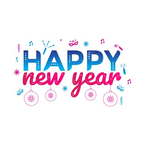 Happy New Year Vector Free Clipart Png Vector Psd And Clipart With
