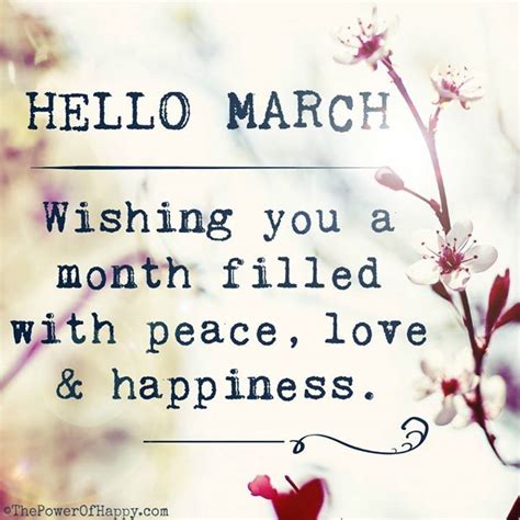 March Month Motivational Quotes