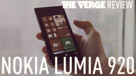 Nokia Lumia 920 Hands On Review Youtube