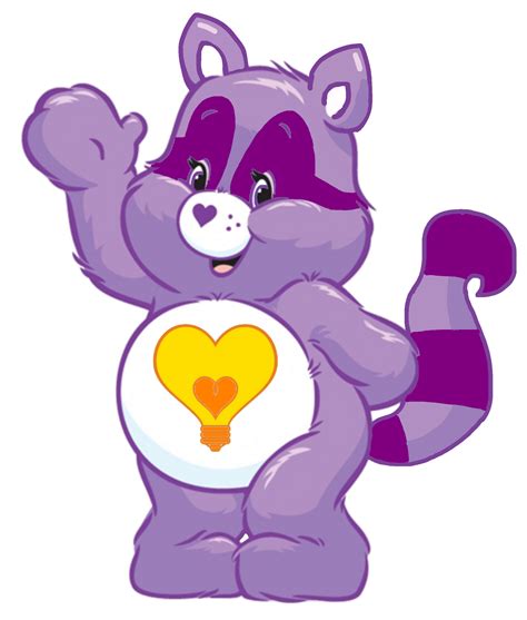 Care Bears Classic Bright Heart Raccoon 2d By Joshuat1306 On Deviantart