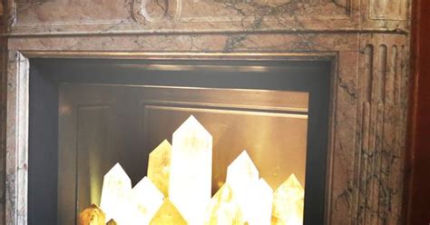 What To Put In Your Fireplace Besides Logs Selenite Crystals Nice And Wax Paper