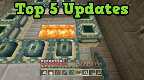 Minecraft Xbox 360 Top 5 Updates Ever Youtube