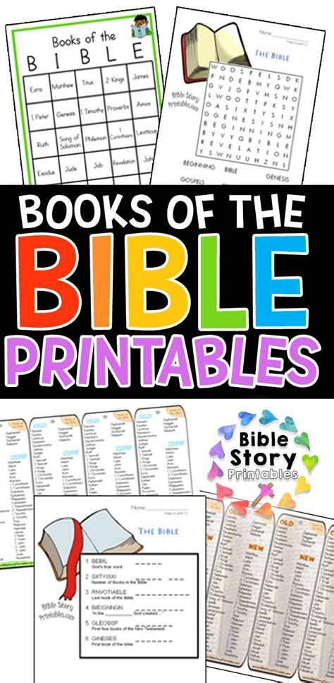 Books Of The Bible Printable