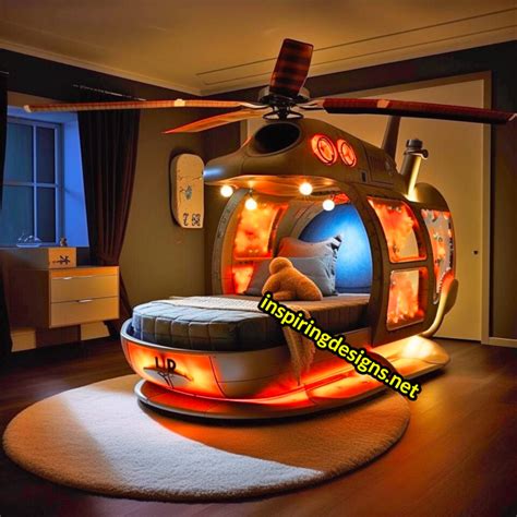 These Helicopter Kids Beds Are A Must Have For Little Aviators And