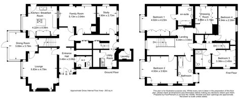 Classic Layout 4 Bedroom 263 Sqm Floorplans24 Delivers A