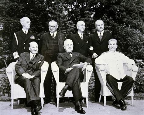 The yalta conference, in february 1945, was fairly successful. The Potsdam Conference, 17th July - 2nd August 1945 ...