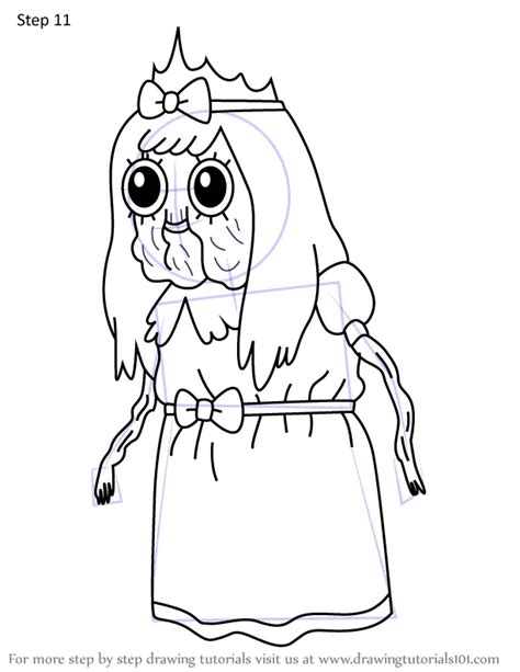 How To Draw Old Lady Princess From Adventure Time Adventure Time Step