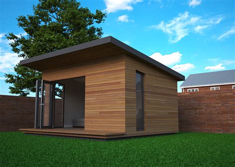 Garden Office Roof Shapes Garden Office Guide Flat Roof Shed Flat