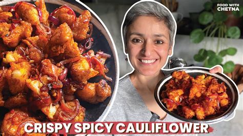 a new way to cauliflower that you need to try crispy spicy cauliflower recipe food with