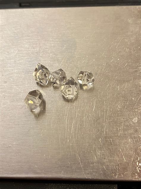 Drilled Herkimer Diamond Jewellery Making Best Quality Aaa Etsy Uk