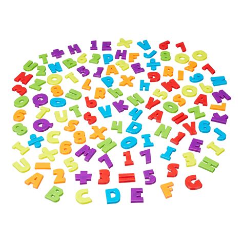 Spark Create Imagine Magnetic Letters And Numbers 120 Pieces