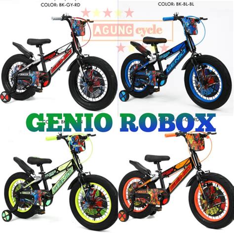 Jual Sepeda Anak Bmx Genio Kids Robox 12 16 18 20 By United Laki Bk