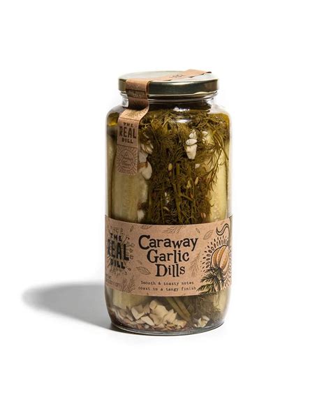 The Real Dill Caraway Garlic Pickles So Damn Gouda