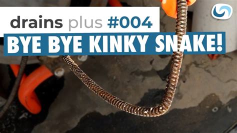 You may even want to get a small pair of pliers to bend them out a little making hooks. How To Repair Kinked K400 Snake Cable | DIY Drain Snake ...
