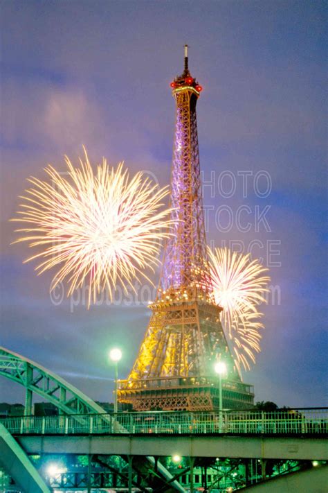 Photo Of Eiffel Tower On Bastille Day By Photo Stock Source Building