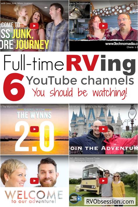 Full Time Rv Living Youtube Channels Rv Obsession
