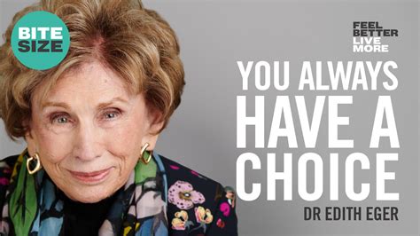 BITESIZE | Auschwitz Survivor Dr Edith Eger on How to Discover Your