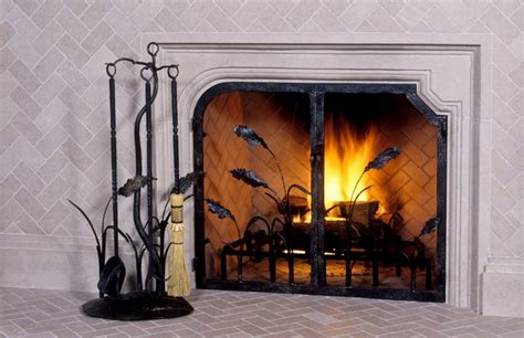 Maybe you would like to learn more about one of these? Fireplace screens custom designed and forged for your home