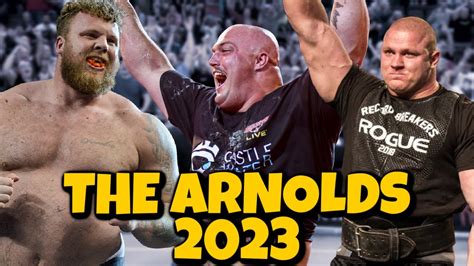 The Arnold Strongman Classic 2023 Athlete Line Up Our Thoughts Youtube