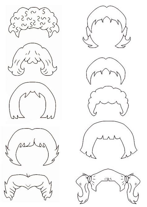 Hair Coloring Pages Coloring Home