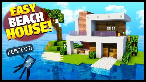 Free Minecraft Beach House Ideas Tutorial With Creative Ideas News