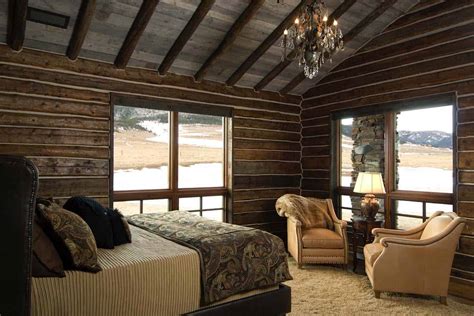 35 Gorgeous Log Cabin Style Bedrooms To Make You Drool