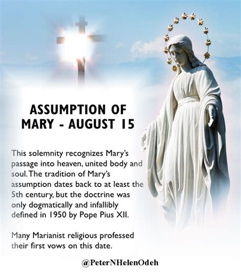 Assumption Of The Blessed Virgin Mary ClipArt
