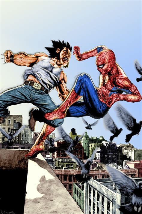 Wolverine Vs Spider Man Lee Semel Bermejo Lee Bermejo Comics