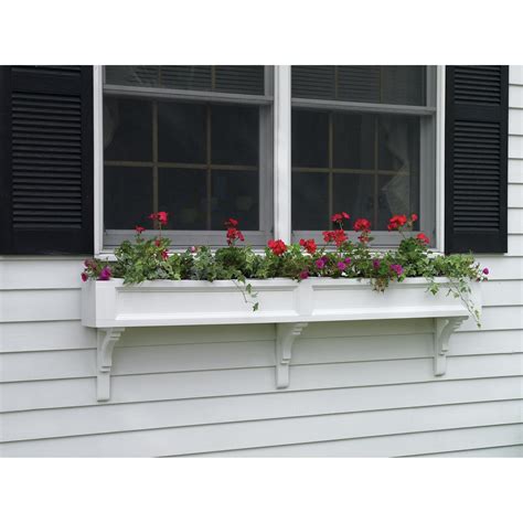 Comes in natural, untreated finish but can be stained or Good Directions Lazy Hill Farm Cedar Window Box Planter ...