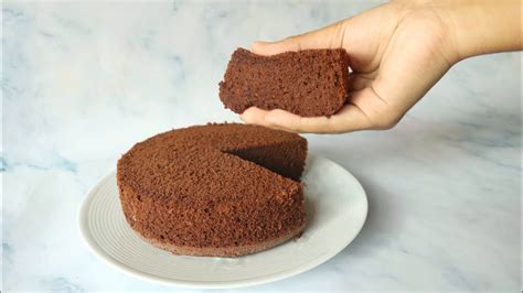 Easy Chocolate Sponge Cake Recipe Using Only Eggs How To Make Chocolate Cake Cake Fusion