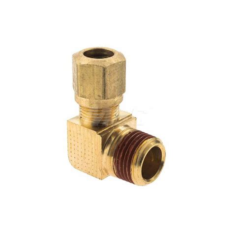 Parker 38 Tube Od X 38 Thread Brass Compression Tube Male Elbow 53570115 Msc Industrial