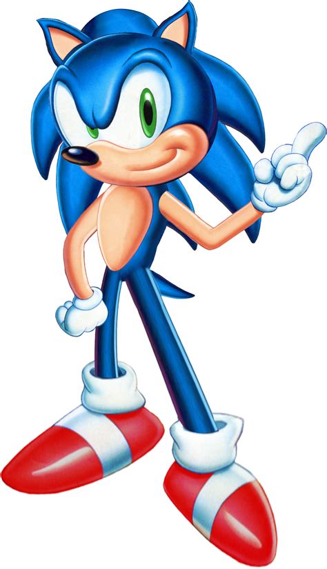 Oc Modern Sonic In The Style Of Classic Sonic Rsonicthehedgehog