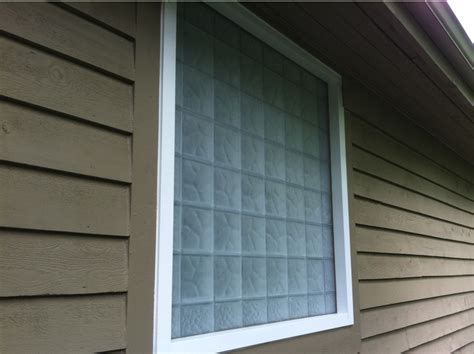 The basement windows look great!! 5 glass block basement windows ideas for security and ...