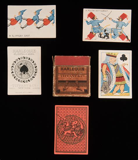 Thank god for tiffany greeting cards (pk of 10. Sold Price: Tiffany Harlequin Playing Cards. New York: Tiffany & Co., ca. 1879. 52 + OB (bottom ...
