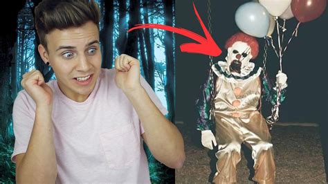 Real And Creepiest Clown Sightings Caught On Camera Scary Reaction