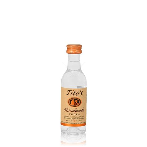 tito s handmade vodka 500 ml miniatura belmond premium brands