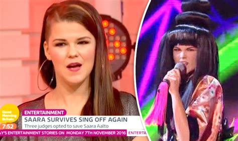 the x factor 2016 saara aalto breaks silence after being branded racist for geisha look tv