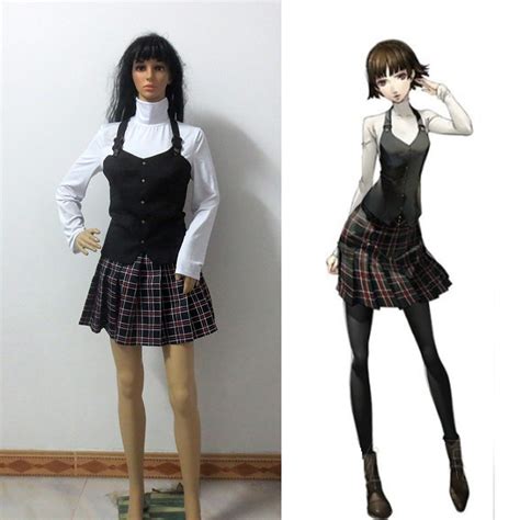 Persona 5 Niijima Makoto Outfit Cosplay Costumes Customize Free