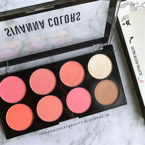 Sivanna Colors Ultra Blush Palette Review And Swatches