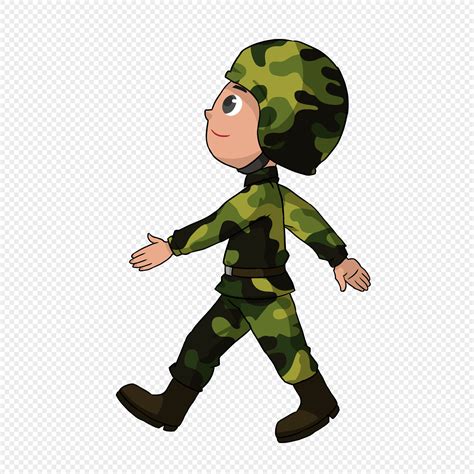 Entrenamiento Militar De Dibujos Animados Png Imágenes Gratis Lovepik